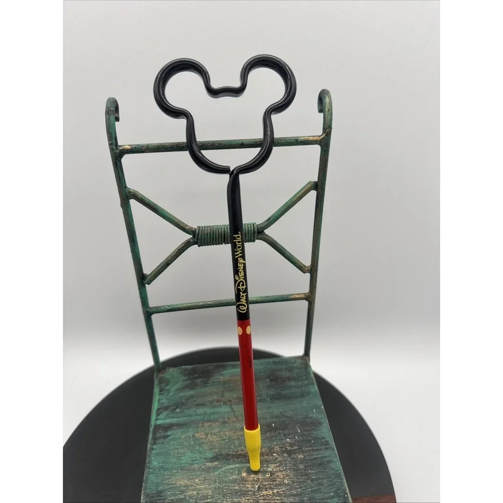 Walt Disney World Parks Mickey Mouse Ear Ink Pen Made In USA Dry Ink